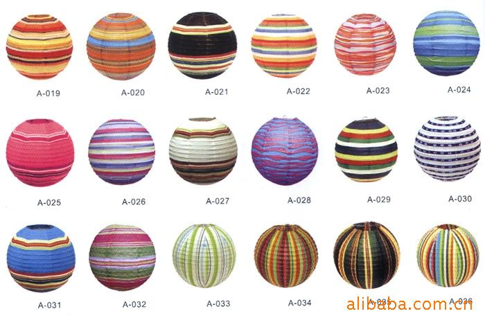 30cm Chinese parchment revolving Spring Festival waterproof lantern direct sale