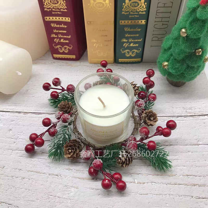 Christmas Wreath Artificial Berries Rattan Garland Christmas Tree Ornament Vine Ring Wedding Party Home Decor Supplies X Christmas Wreath Artificial Berries Rattan Garland Christmas Tree Ornament Vine Ring Wedding Party Home Decor Supplies X