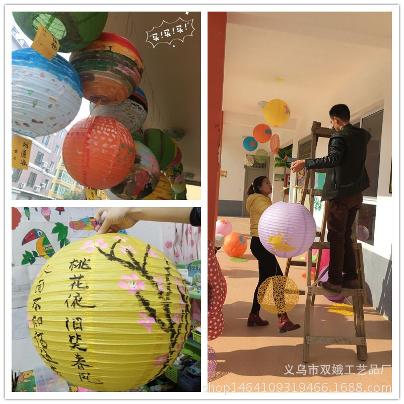 Factory Wholesale Chinese Lantern Spring Festival Lantern Festival Red Lantern Wedding Celebration Decoration Children's Painting DIY Handmade Festive Lantern Factory Wholesale Chinese Lantern Spring Festival Lantern Festival Red Lantern Wedding Celebration Decoration Children's Painting DIY Handmade Festive Lantern
