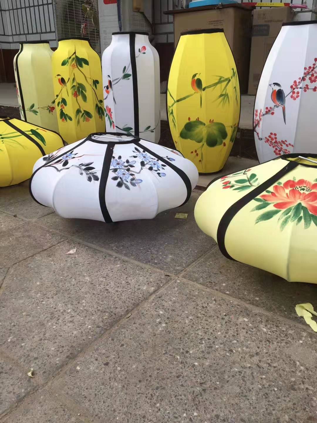 New Chinese Fabric Hand Painting Olive Chandelier Creative Restaurant Hot Pot Restaurant Red Lantern Chandelier Antique GD Lamps New Chinese Fabric Hand Painting Olive Chandelier Creative Restaurant Hot Pot Restaurant Red Lantern Chandelier Antique GD Lamps