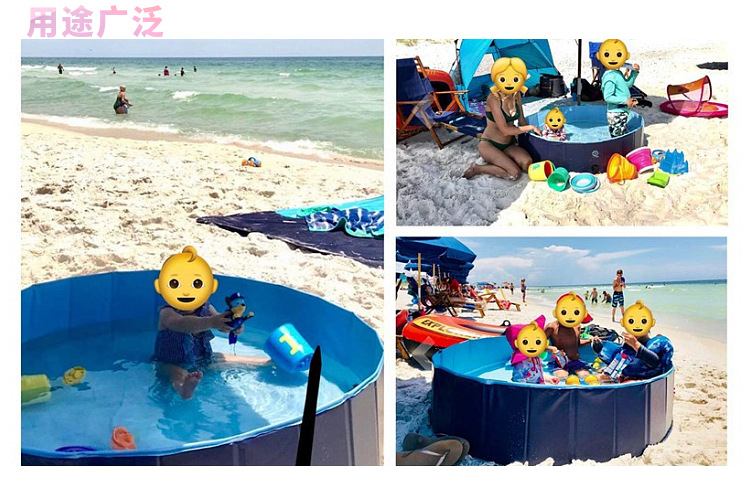 Manufacturers Currently Available Pet Bathtub Collapsible Pet Pool PVC Fit for Children Adults Foldable Tub Manufacturers Currently Available Pet Bathtub Collapsible Pet Pool PVC Fit for Children Adults Foldable Tub