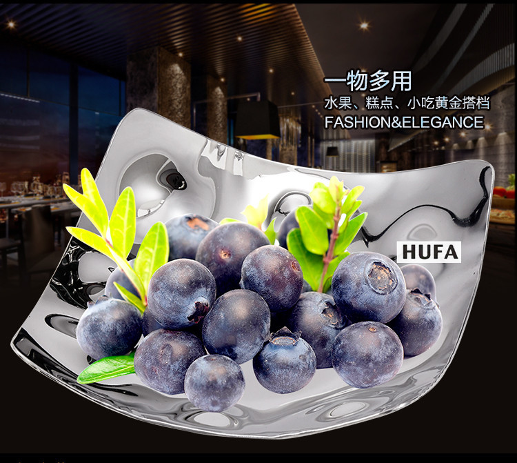 Hotel supplies stainless steel fruit dish fruit tray dessert basin dessert plate stainless steel kitchenware Hotel supplies stainless steel fruit dish fruit tray dessert basin dessert plate stainless steel kitchenware