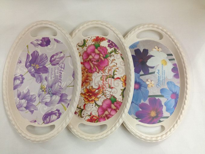 Melamine bamboo powder tray fruit tray Melamine bamboo powder tray fruit tray