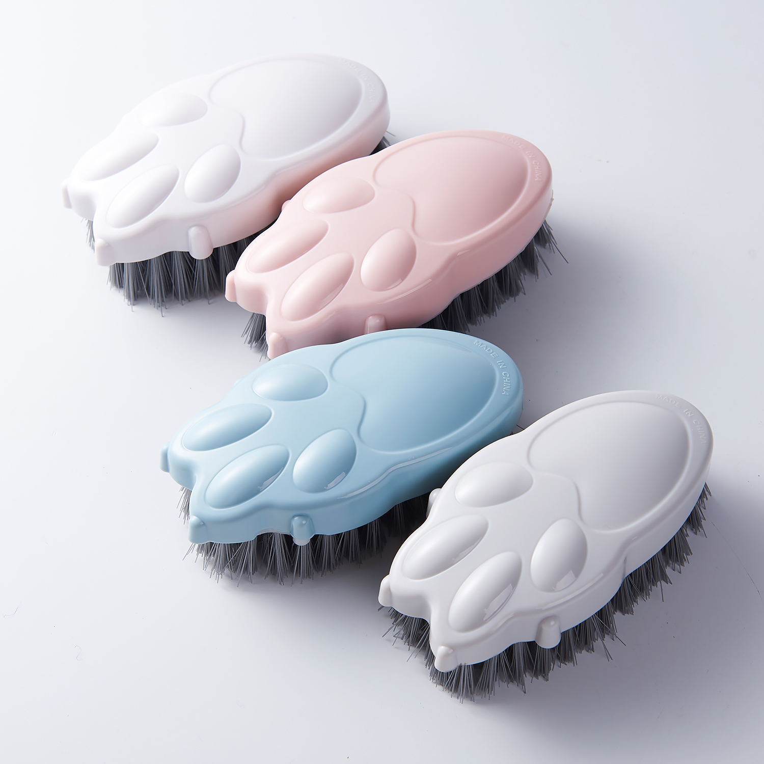 New Multi-Color Palm Printing Bathroom Decontamination Cleaning Brush Tile Wall Surface Brush Bathtub Brush Kitchen Sink Stove Brush New Multi-Color Palm Printing Bathroom Decontamination Cleaning Brush Tile Wall Surface Brush Bathtub Brush Kitchen Sink Stove Brush