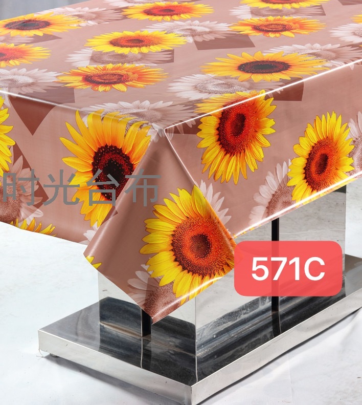 New Fashion Non-Woven Tablecloth Waterproof and Oil-Proof Tablecloth Coffee Table Cloth Factory Direct Sales