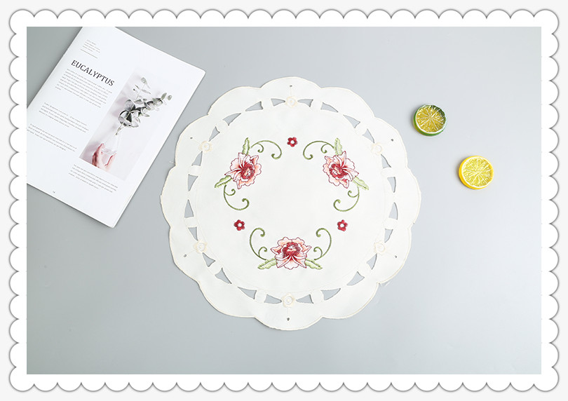 Dining Mat Table Mat European Style Tablecloth Household round Large round Table Dining Table Cloth Tablecloth Order Beads 35*35 Dining Mat Table Mat European Style Tablecloth Household round Large round Table Dining Table Cloth Tablecloth Order Beads 35*35