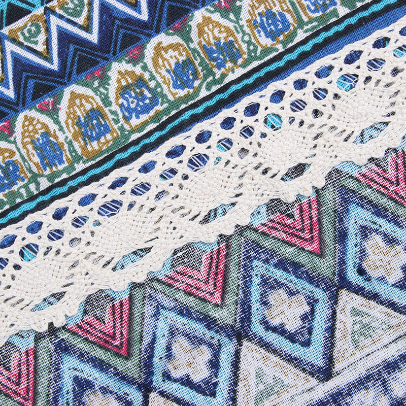New hot selling cloth art national style cotton linen retro tablecloth Bohemian style home tablecloth manufacturers wholesale custom New hot selling cloth art national style cotton linen retro tablecloth Bohemian style home tablecloth manufacturers wholesale custom