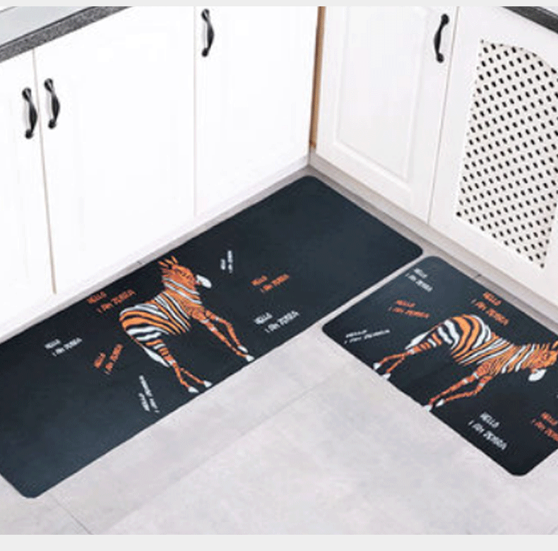 Kitchen Floor Mat Non-Slip and Oilproof Waterproof Household Absorbent Strip Mat Floor Mat Door Mat Disposable Kitchen Pad Kitchen Floor Mat Non-Slip and Oilproof Waterproof Household Absorbent Strip Mat Floor Mat Door Mat Disposable Kitchen Pad