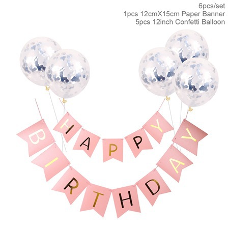 Cross-Border 5 Sequin Balloons + Gilding Birthday Flag String Suit Happy Birthday Birthday Letter Bunting Cross-Border 5 Sequin Balloons + Gilding Birthday Flag String Suit Happy Birthday Birthday Letter Bunting