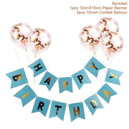 Cross-Border 5 Sequin Balloons + Gilding Birthday Flag String Suit Happy Birthday Birthday Letter Bunting Cross-Border 5 Sequin Balloons + Gilding Birthday Flag String Suit Happy Birthday Birthday Letter Bunting