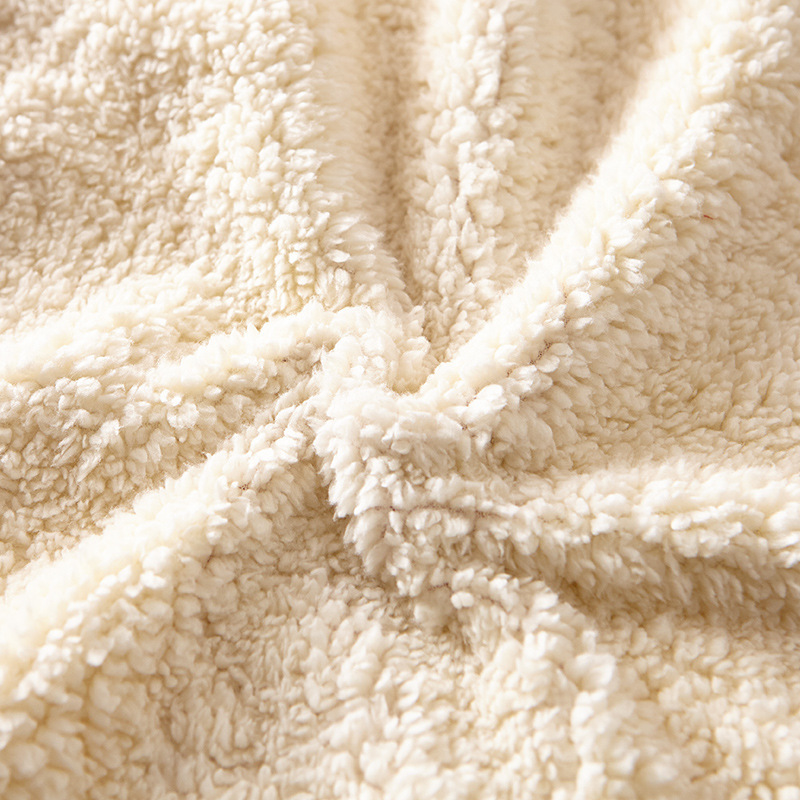 Lamb fleece double clearance blanket British flag office air conditioning sofa spring summer blanket