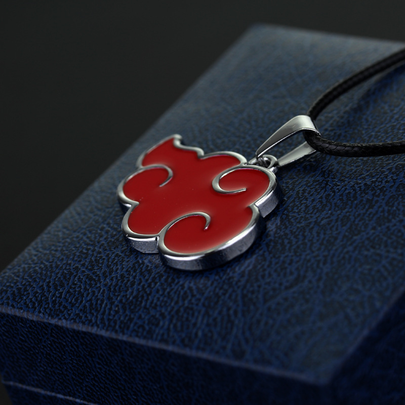 Anime Naruto Xiao Organization Red Cloud Checkmark Flag Wood Kakashi Hatake Kakashi Sharingan Necklace Anime Naruto Xiao Organization Red Cloud Checkmark Flag Wood Kakashi Hatake Kakashi Sharingan Necklace