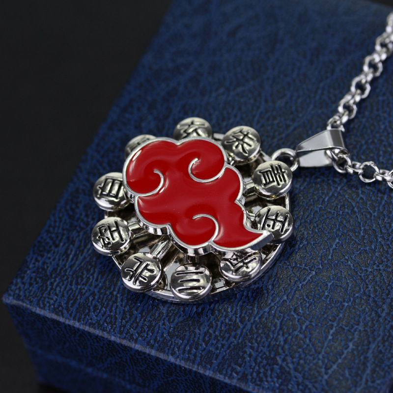 Anime Naruto Xiao Organization Red Cloud Checkmark Flag Wood Kakashi Hatake Kakashi Sharingan Necklace Anime Naruto Xiao Organization Red Cloud Checkmark Flag Wood Kakashi Hatake Kakashi Sharingan Necklace