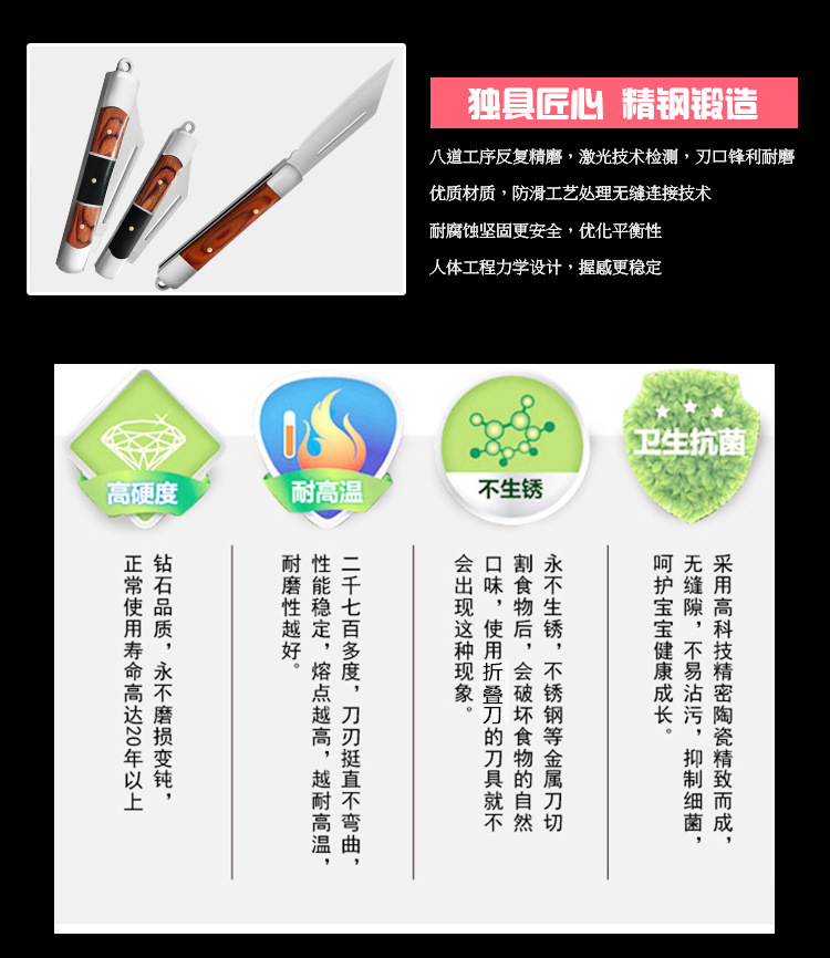 Mini Small Kitchen Knife Blade Handmade Collection Fortune King Is Coming to Town Gift Gift Knife Keychain Pendant Knife Mini Small Kitchen Knife Blade Handmade Collection Fortune King Is Coming to Town Gift Gift Knife Keychain Pendant Knife