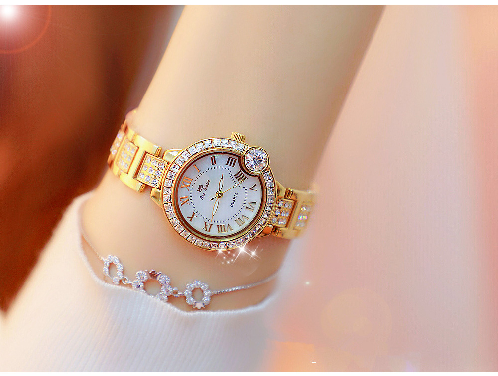 BS New Arrival Hot Sale Watch Factory Direct Sales Foreign Trade Linked List Customization Women's Watch Full of Diamonds One Piece Dropshipping Fa1503 BS New Arrival Hot Sale Watch Factory Direct Sales Foreign Trade Linked List Customization Women's Watch Full of Diamonds One Piece Dropshipping Fa1503
