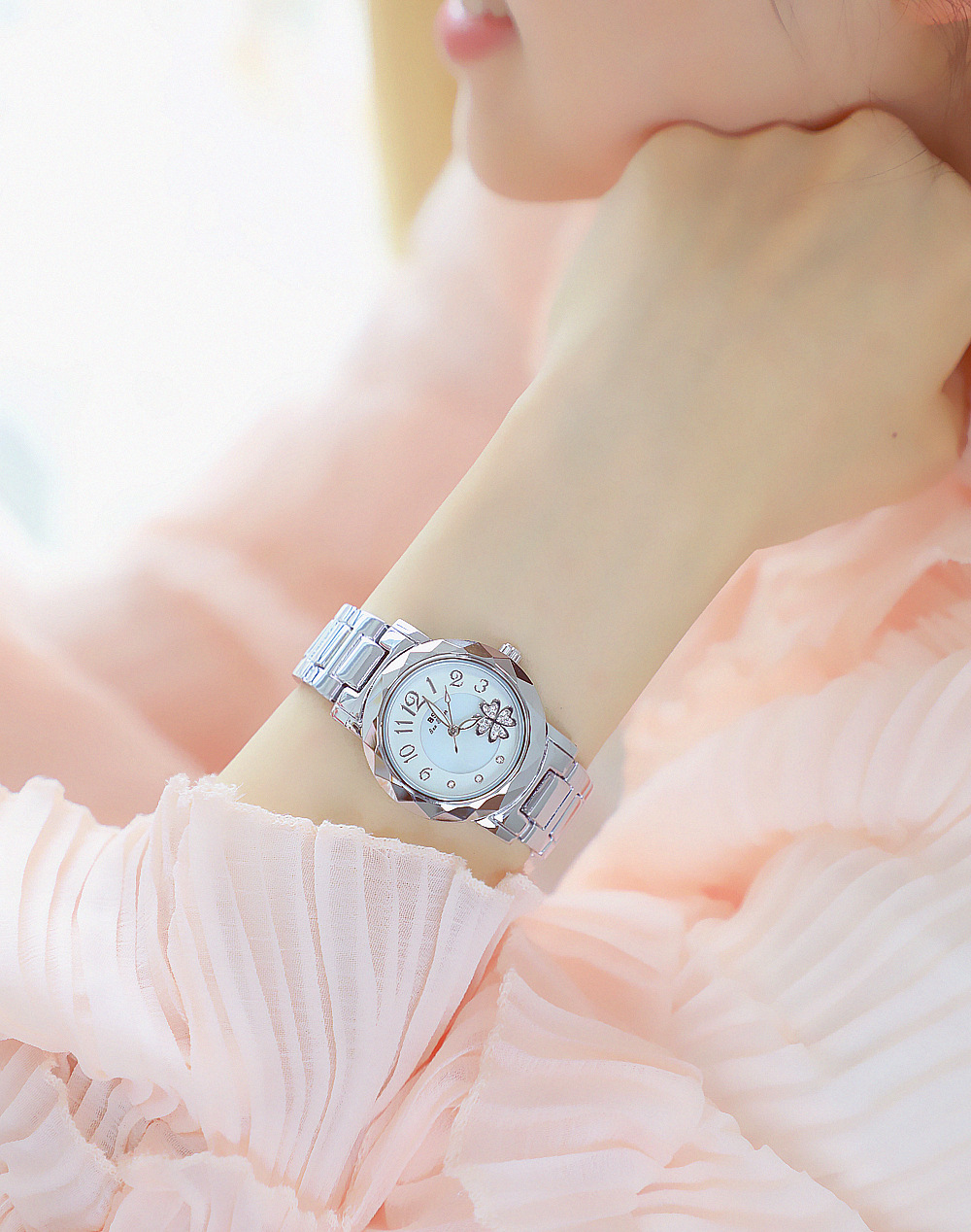 BS New Arrival Hot Sale Watch Factory Direct Sales Foreign Trade Linked List Customization Women's Watch Full of Diamonds One Piece Dropshipping Fa1481 BS New Arrival Hot Sale Watch Factory Direct Sales Foreign Trade Linked List Customization Women's Watch Full of Diamonds One Piece Dropshipping Fa1481