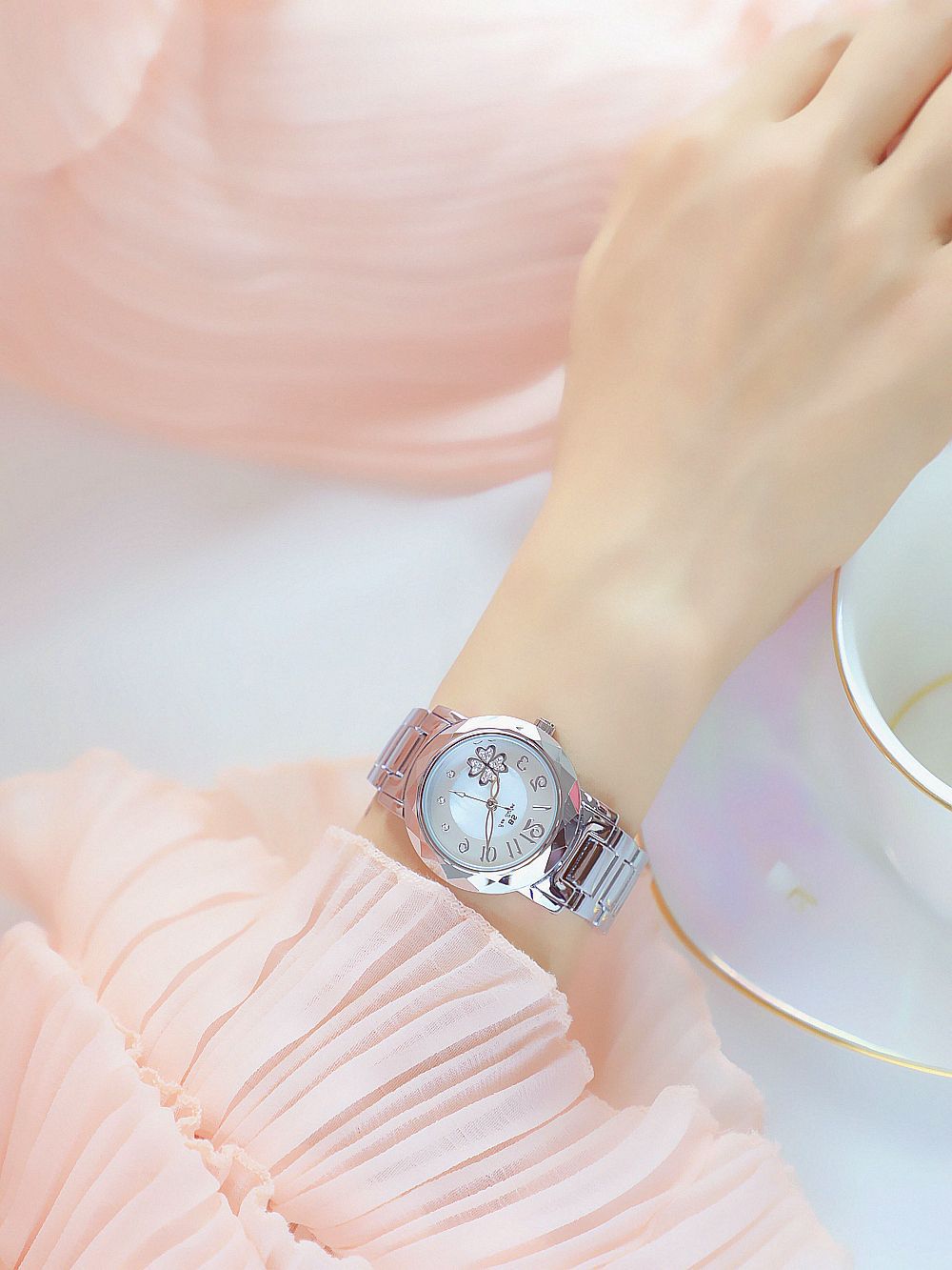 BS New Arrival Hot Sale Watch Factory Direct Sales Foreign Trade Linked List Customization Women's Watch Full of Diamonds One Piece Dropshipping Fa1481 BS New Arrival Hot Sale Watch Factory Direct Sales Foreign Trade Linked List Customization Women's Watch Full of Diamonds One Piece Dropshipping Fa1481