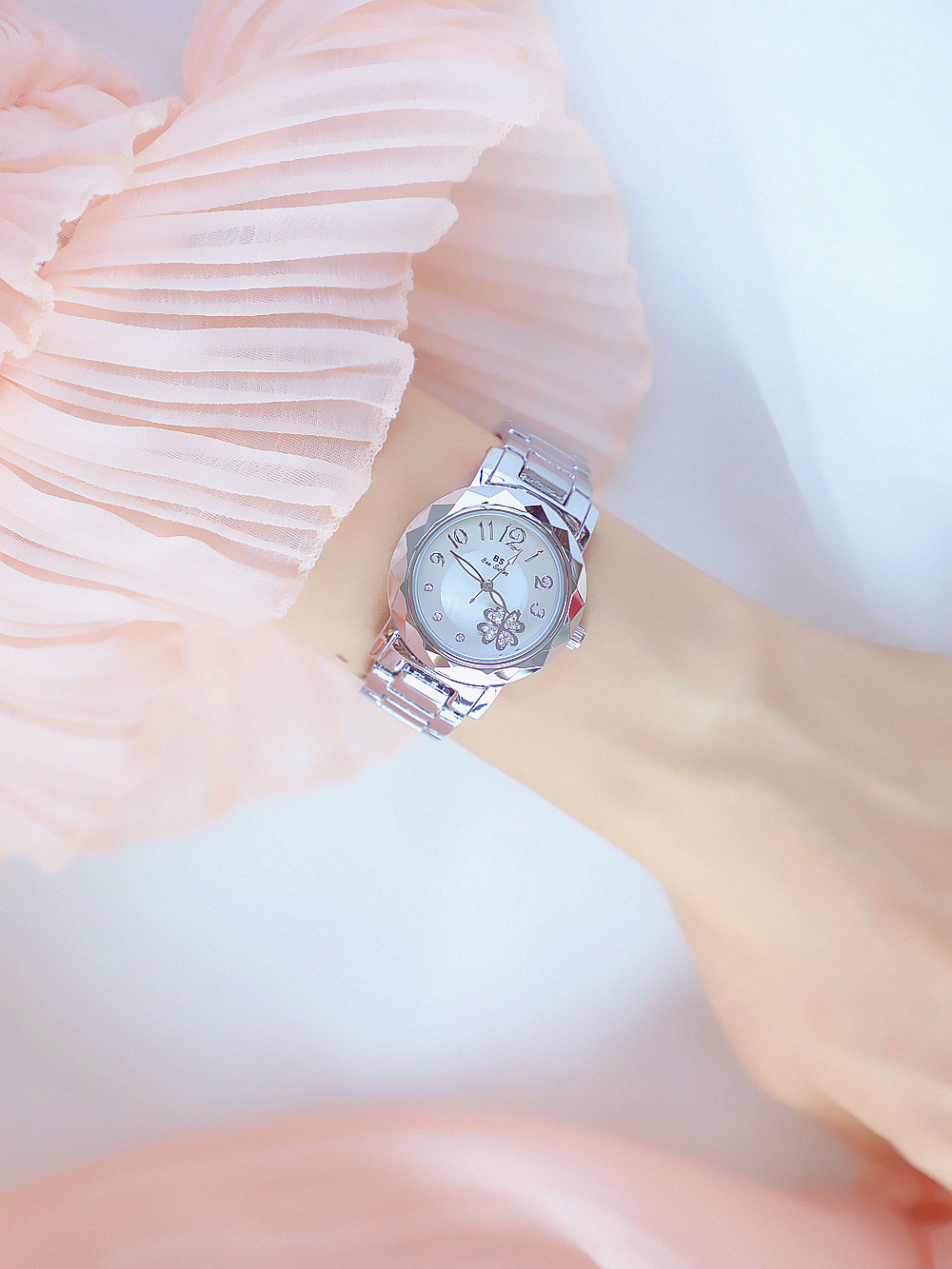 BS New Arrival Hot Sale Watch Factory Direct Sales Foreign Trade Linked List Customization Women's Watch Full of Diamonds One Piece Dropshipping Fa1481 BS New Arrival Hot Sale Watch Factory Direct Sales Foreign Trade Linked List Customization Women's Watch Full of Diamonds One Piece Dropshipping Fa1481