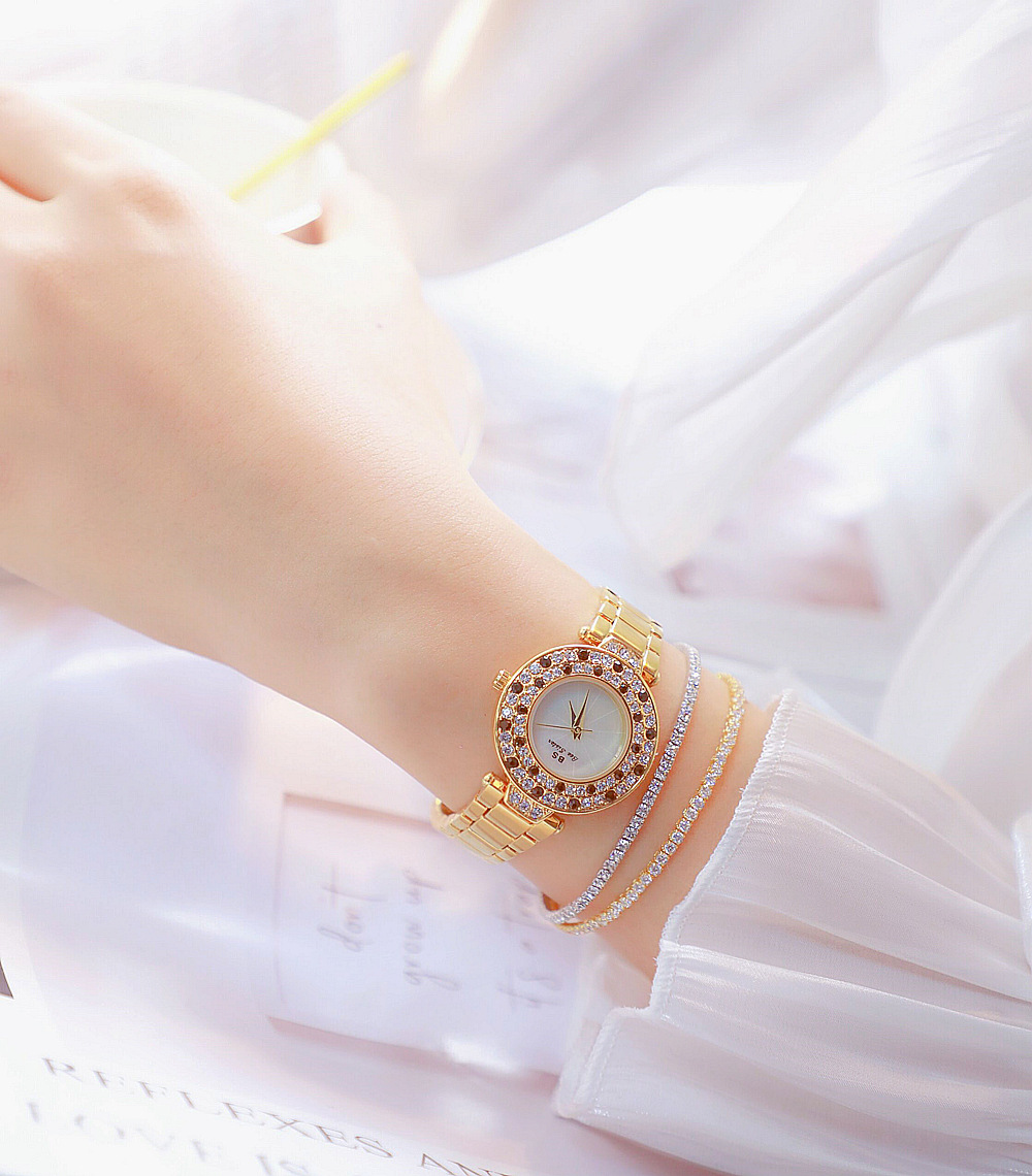 BS New Arrival Hot Sale Watch Factory Direct Sales Foreign Trade Linked List Customization Women's Watch Full of Diamonds Generation Fa1625 BS New Arrival Hot Sale Watch Factory Direct Sales Foreign Trade Linked List Customization Women's Watch Full of Diamonds Generation Fa1625