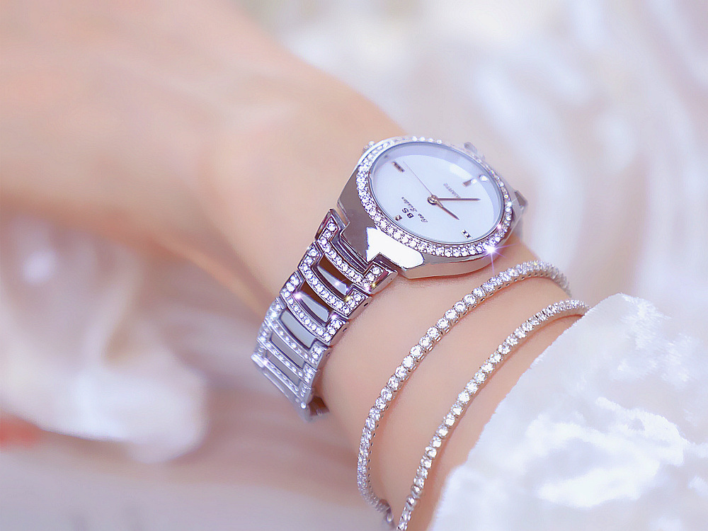 BS New Arrival Hot Sale Watch Factory Direct Sales Foreign Trade Linked List Customization Women's Watch Full of Diamonds One Piece Dropshipping Fa1641 BS New Arrival Hot Sale Watch Factory Direct Sales Foreign Trade Linked List Customization Women's Watch Full of Diamonds One Piece Dropshipping Fa1641