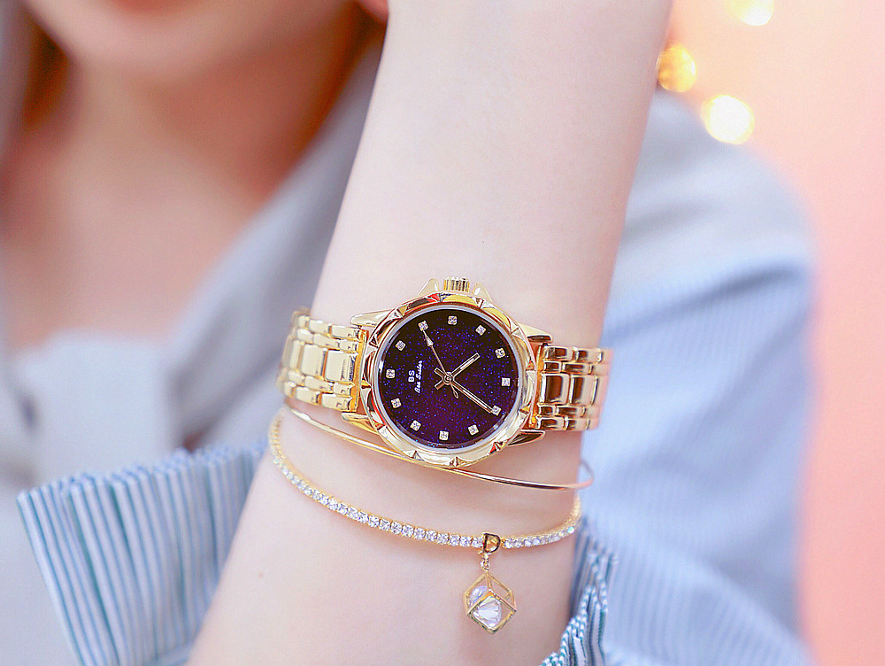 BS New Arrival Hot Sale Watch Factory Direct Sales Foreign Trade Linked List Customization Women's Watch Full of Diamonds New Hot Sale Fa1506 Starry Sky BS New Arrival Hot Sale Watch Factory Direct Sales Foreign Trade Linked List Customization Women's Watch Full of Diamonds New Hot Sale Fa1506 Starry Sky