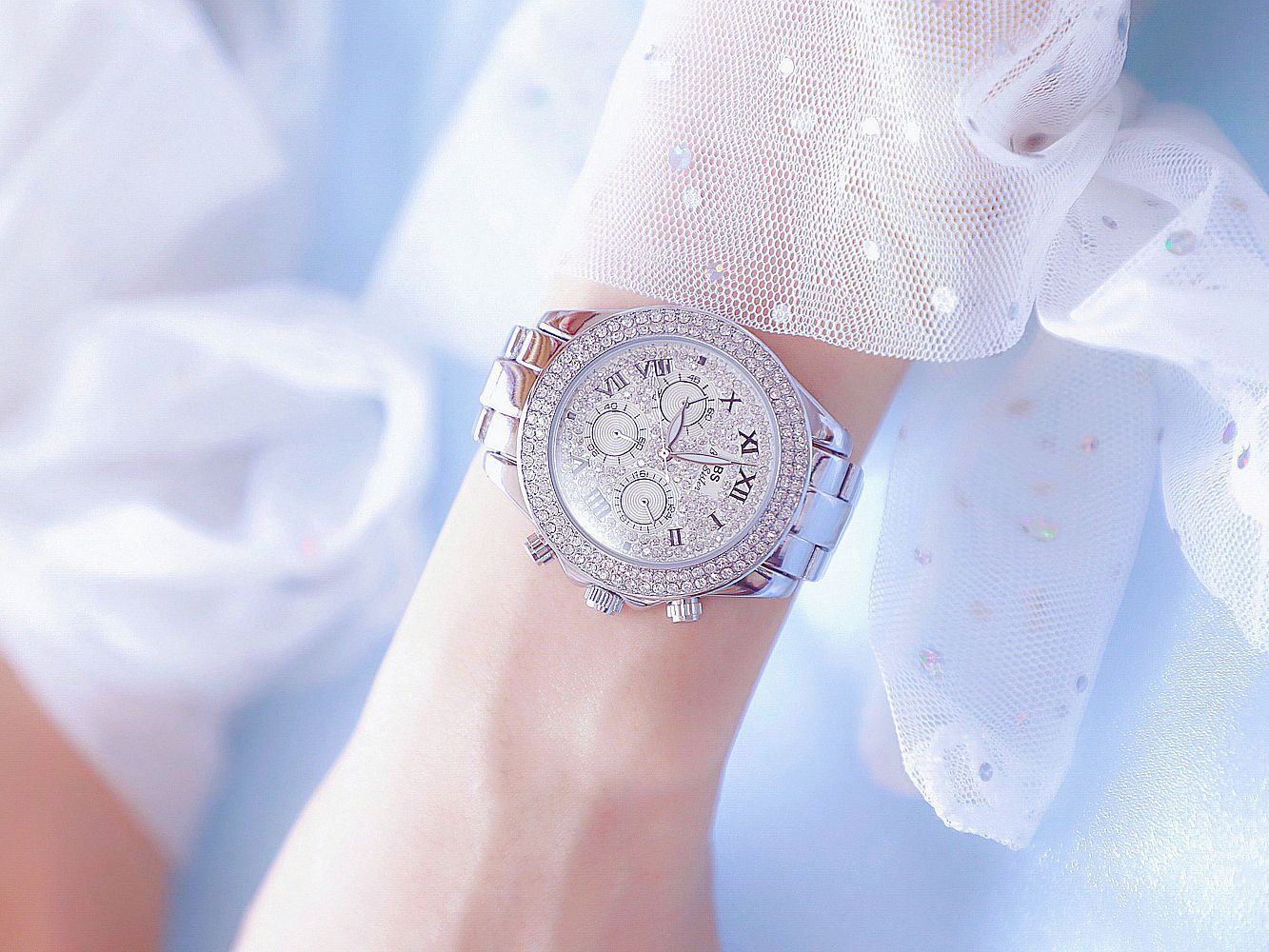BS New Arrival Hot Sale Watch Factory Direct Sales Foreign Trade Linked List Customization Women's Watch Full of Diamonds One Piece Dropshipping Fa1161 BS New Arrival Hot Sale Watch Factory Direct Sales Foreign Trade Linked List Customization Women's Watch Full of Diamonds One Piece Dropshipping Fa1161