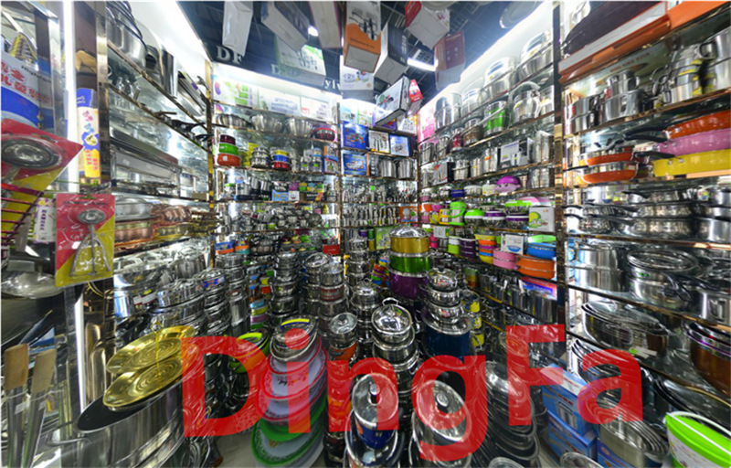 DF27131 tripod hair stainless steel kitchen hotel tableware list pearl soup pot color pot DF27131 tripod hair stainless steel kitchen hotel tableware list pearl soup pot color pot