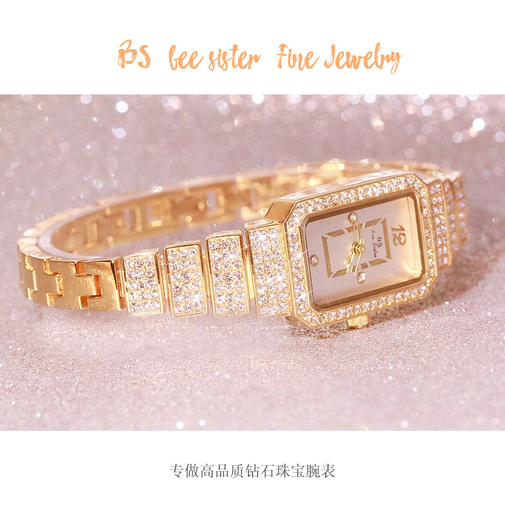 BS New Arrival Hot Sale Watch Factory Direct Sales Foreign Trade Linked List Customization Women's Watch Full of Diamonds One Piece Dropshipping Fa1138 BS New Arrival Hot Sale Watch Factory Direct Sales Foreign Trade Linked List Customization Women's Watch Full of Diamonds One Piece Dropshipping Fa1138
