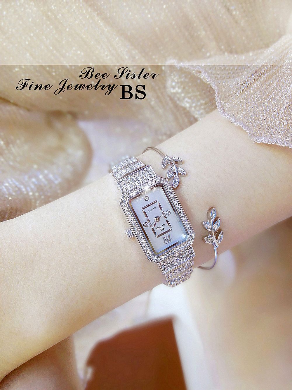 BS New Arrival Hot Sale Watch Factory Direct Sales Foreign Trade Linked List Customization Women's Watch Full of Diamonds One Piece Dropshipping Fa1138 BS New Arrival Hot Sale Watch Factory Direct Sales Foreign Trade Linked List Customization Women's Watch Full of Diamonds One Piece Dropshipping Fa1138