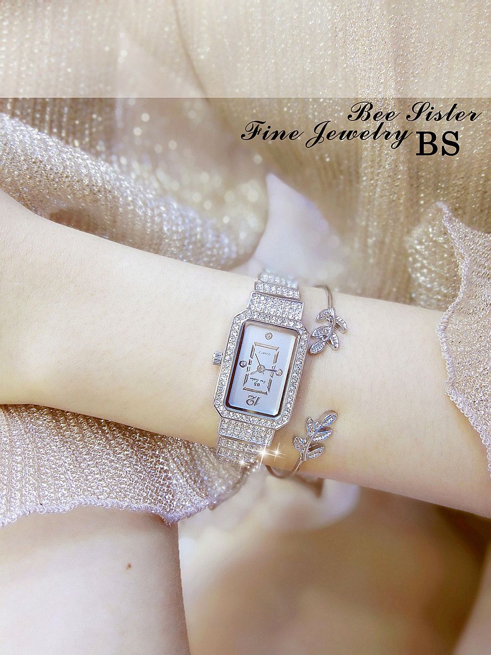 BS New Arrival Hot Sale Watch Factory Direct Sales Foreign Trade Linked List Customization Women's Watch Full of Diamonds One Piece Dropshipping Fa1138 BS New Arrival Hot Sale Watch Factory Direct Sales Foreign Trade Linked List Customization Women's Watch Full of Diamonds One Piece Dropshipping Fa1138
