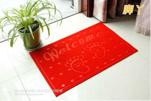 Hot style embossed carpet floor mat bathroom door absorbent non-slip pad foot pad manufacturers direct selling wholesale