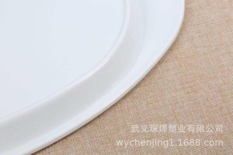 Factory Direct Imitation Environmental plate wholesale Hotel with food tray custom fruit plate bread tray