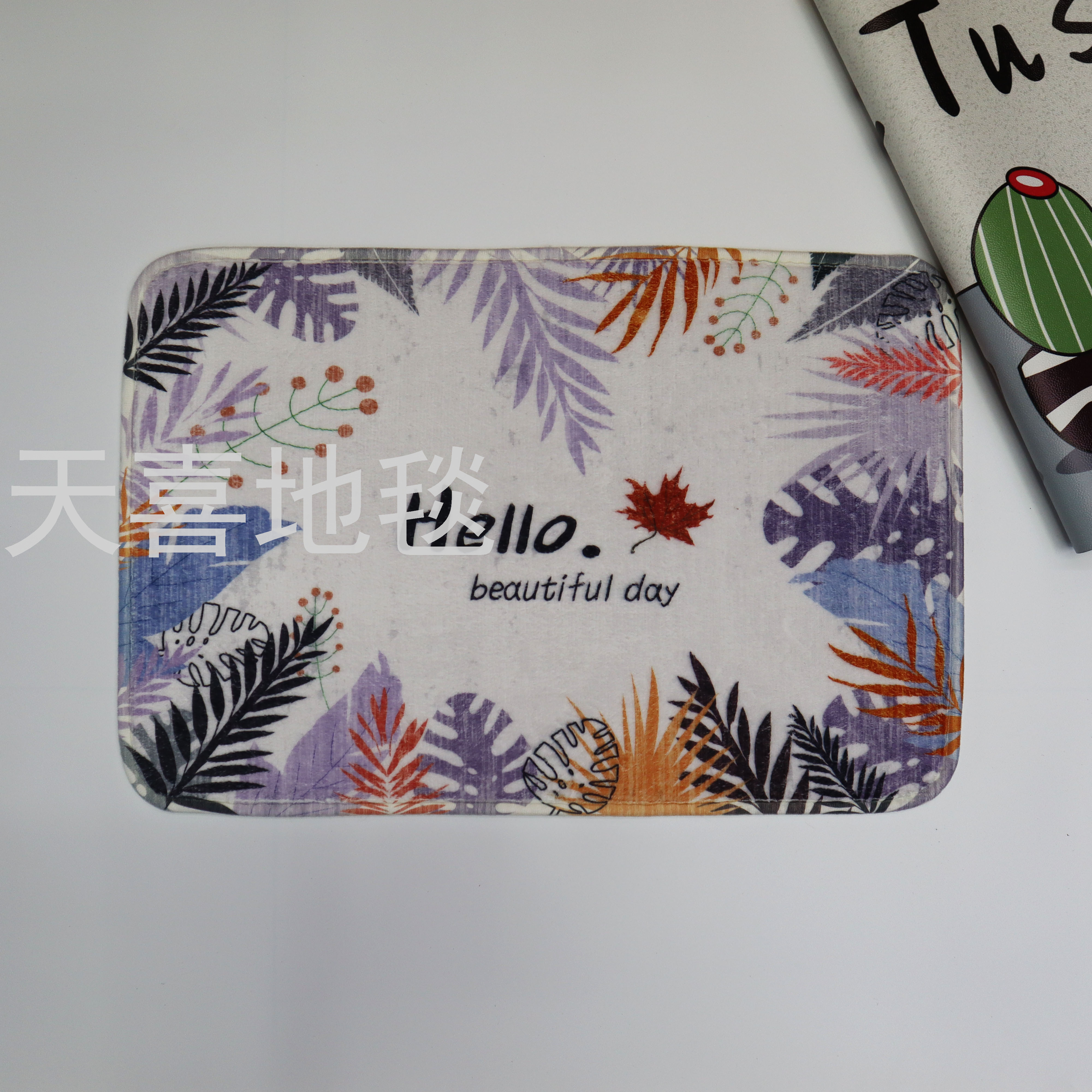 Tianxi Fashion Flannel Printed Kitchen Carpet Floor Mat Oil-Absorbing Absorbent Door Mat Custom Carpet Tianxi Fashion Flannel Printed Kitchen Carpet Floor Mat Oil-Absorbing Absorbent Door Mat Custom Carpet