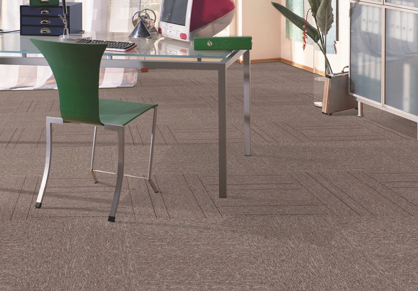 PVC plain square patchwork carpet of hotel combination floor MATS project carpet