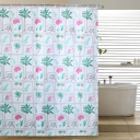 Thickened small curtain set bathroom hanging curtain waterproof mouldproof perforated toilet curtain cloth bath partition curtain