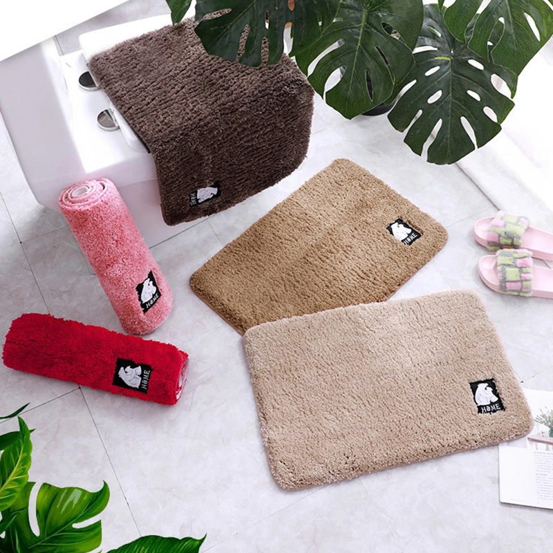 Thickened Floor Mat Door Mat Entrance Bathroom Entrance Lobby Household Foot Mat Bathroom Non-Slip Mat Bathroom Absorbent Carpet