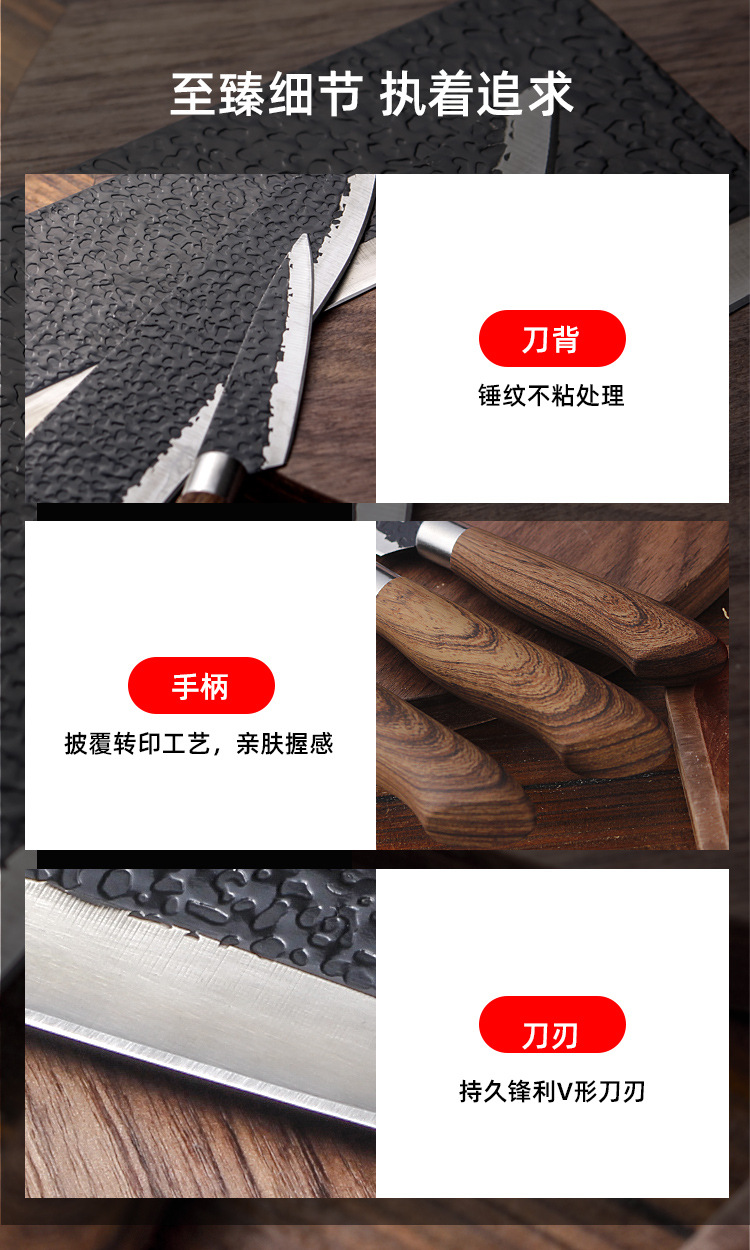 Stainless Steel Kitchen Knife MultiPurpose Gift Set Knife without Mucous Membrane with Household Kitchen Knife Kit Stainless Steel Kitchen Knife MultiPurpose Gift Set Knife without Mucous Membrane with Household Kitchen Knife Kit
