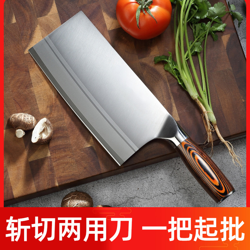 Cleaver Slicing Knife Kitchen Knife Household Bone Cutting Knife Chef Knife Wooden Handle Knife Bone Chopping Knife Cleaver Slicing Knife Kitchen Knife Household Bone Cutting Knife Chef Knife Wooden Handle Knife Bone Chopping Knife