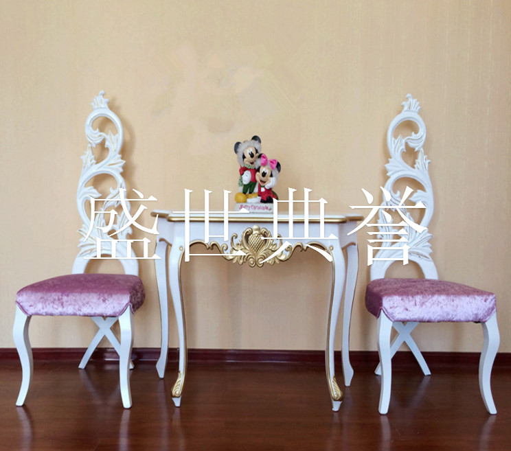 Fuzhou foreign trade wedding princess chair wedding reception groom and bride photo chair hotel lobby image chair