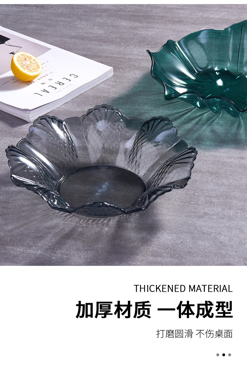 Transparent Fruit Plate Household Coffee Table Storage Living Room Candy Tray Snack and Melon Seeds Plate Plastic Base Creative Dried Fruit Plate Transparent Fruit Plate Household Coffee Table Storage Living Room Candy Tray Snack and Melon Seeds Plate Plastic Base Creative Dried Fruit Plate