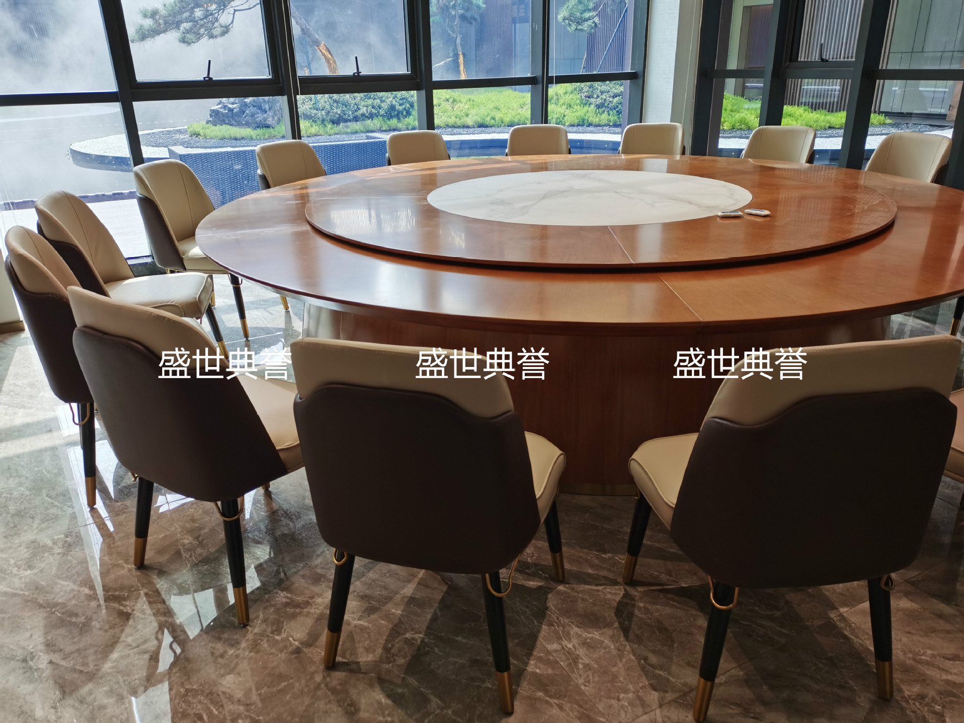 Hotel Balcony Solid Wood Dining Table and Chair Club Light Luxury Dining Chair Seafood Hotel Solid Wood Dining Chair Hotel Balcony Solid Wood Dining Table and Chair Club Light Luxury Dining Chair Seafood Hotel Solid Wood Dining Chair