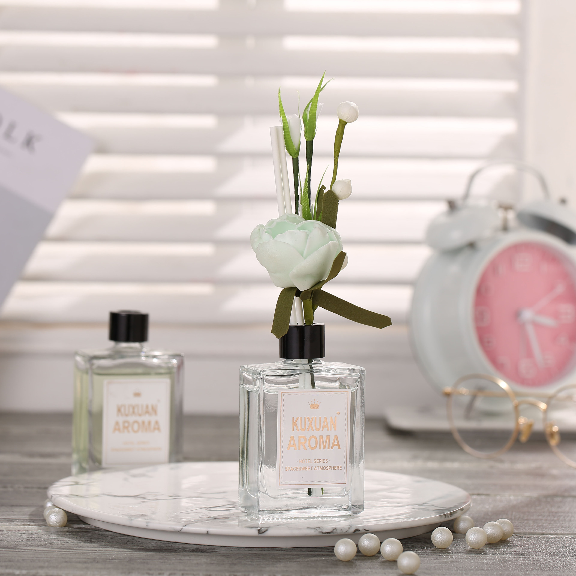 Square Bottle Fragrance Rattan Volatile Aroma Home Deodorant Fire-Free Aromatherapy Deodorant Square Bottle Fragrance Rattan Volatile Aroma Home Deodorant Fire-Free Aromatherapy Deodorant