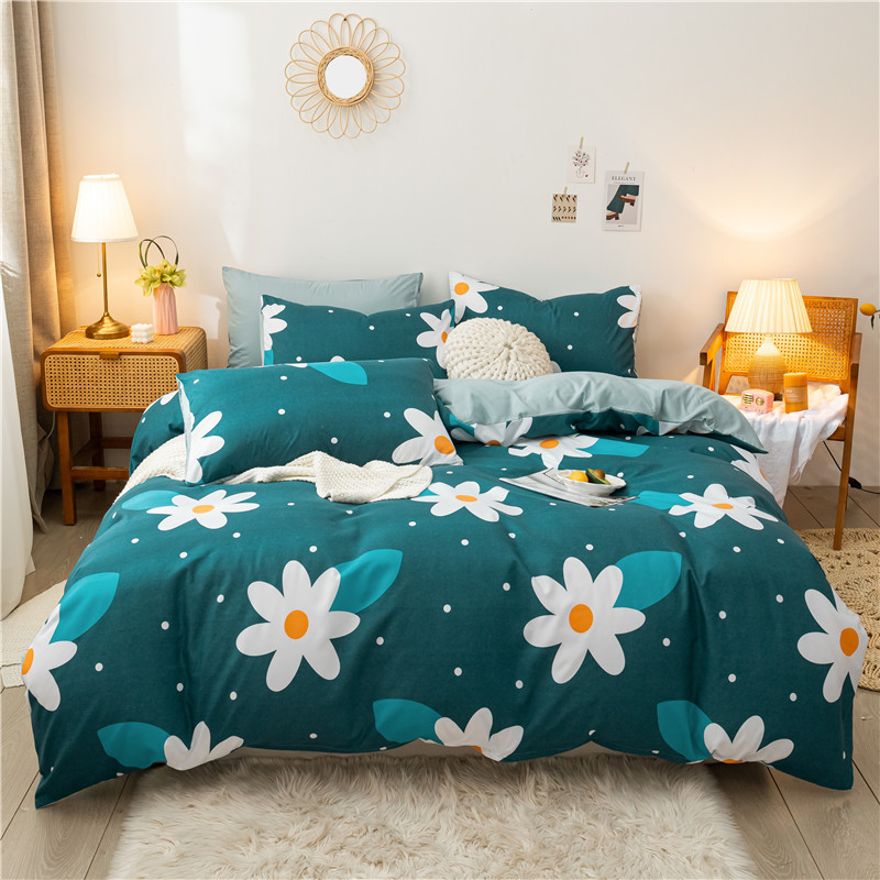 Aloe Cotton Four-Piece Set Bed Sheet Quilt Cover Gift Return Four-Piece Bedding Set Cotton Gift Four-Piece Set