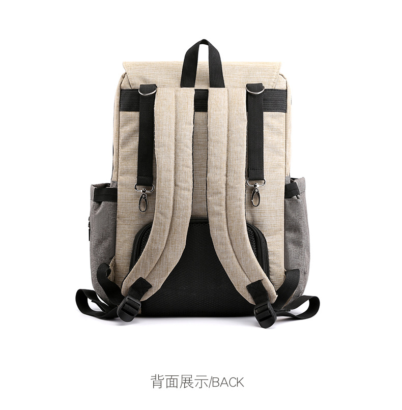 Factory Mummy Bag Large Capacity Multi-Functional Fashion Backpack Baby Diaper Bag Waterproof Maternity Bottle Diaper Backpack Customization Factory Mummy Bag Large Capacity Multi-Functional Fashion Backpack Baby Diaper Bag Waterproof Maternity Bottle Diaper Backpack Customization