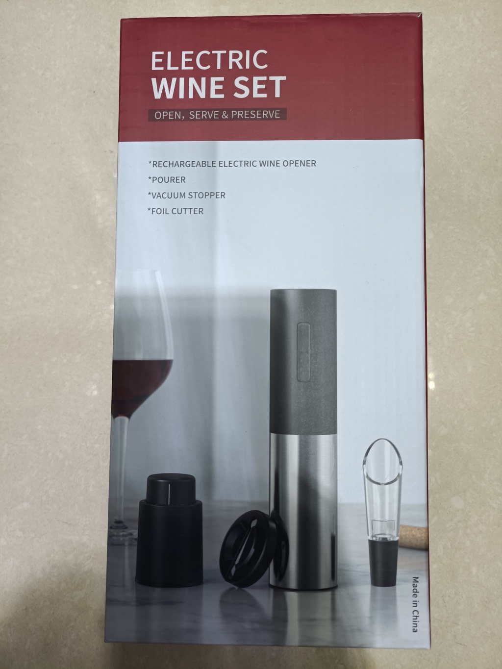New Hot Electric Grinder Coffee Frother Electric Wine Bottle Opener Wine Decanter