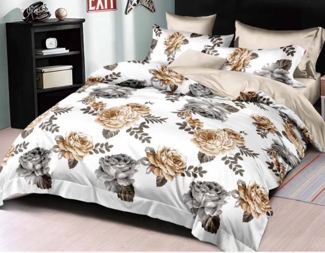 Hot Four-Piece Bedding Set Printing Fashion Set Quilt Cover Bed Sheet and Pillowcase