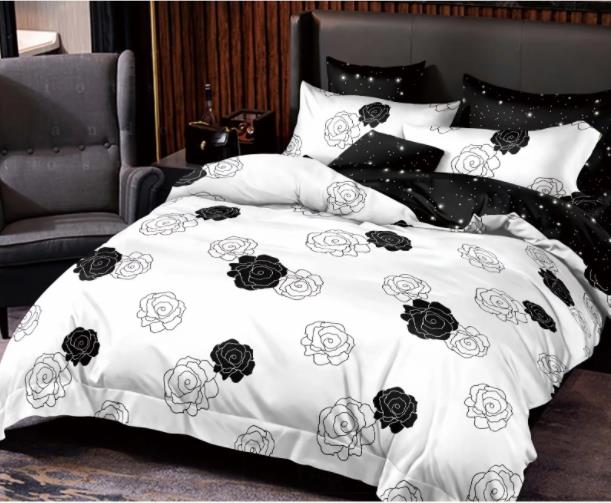 Hot Four-Piece Bedding Set Printing Fashion Set Quilt Cover Bed Sheet and Pillowcase