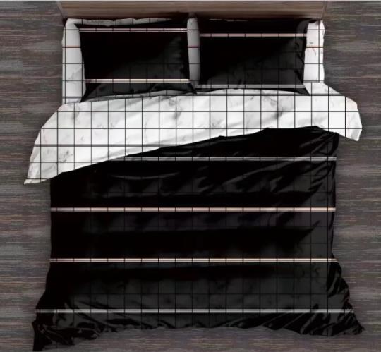 Hot Four-Piece Bedding Set Printing Fashion Set Quilt Cover Bed Sheet and Pillowcase