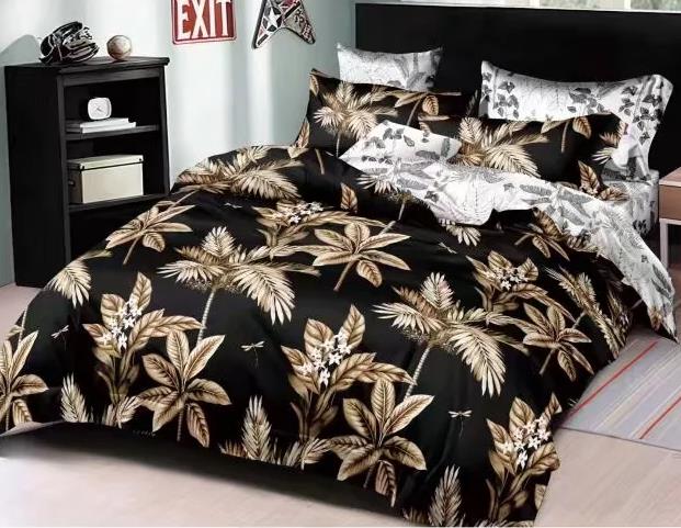 Hot Four-Piece Bedding Set Printing Fashion Set Quilt Cover Bed Sheet and Pillowcase