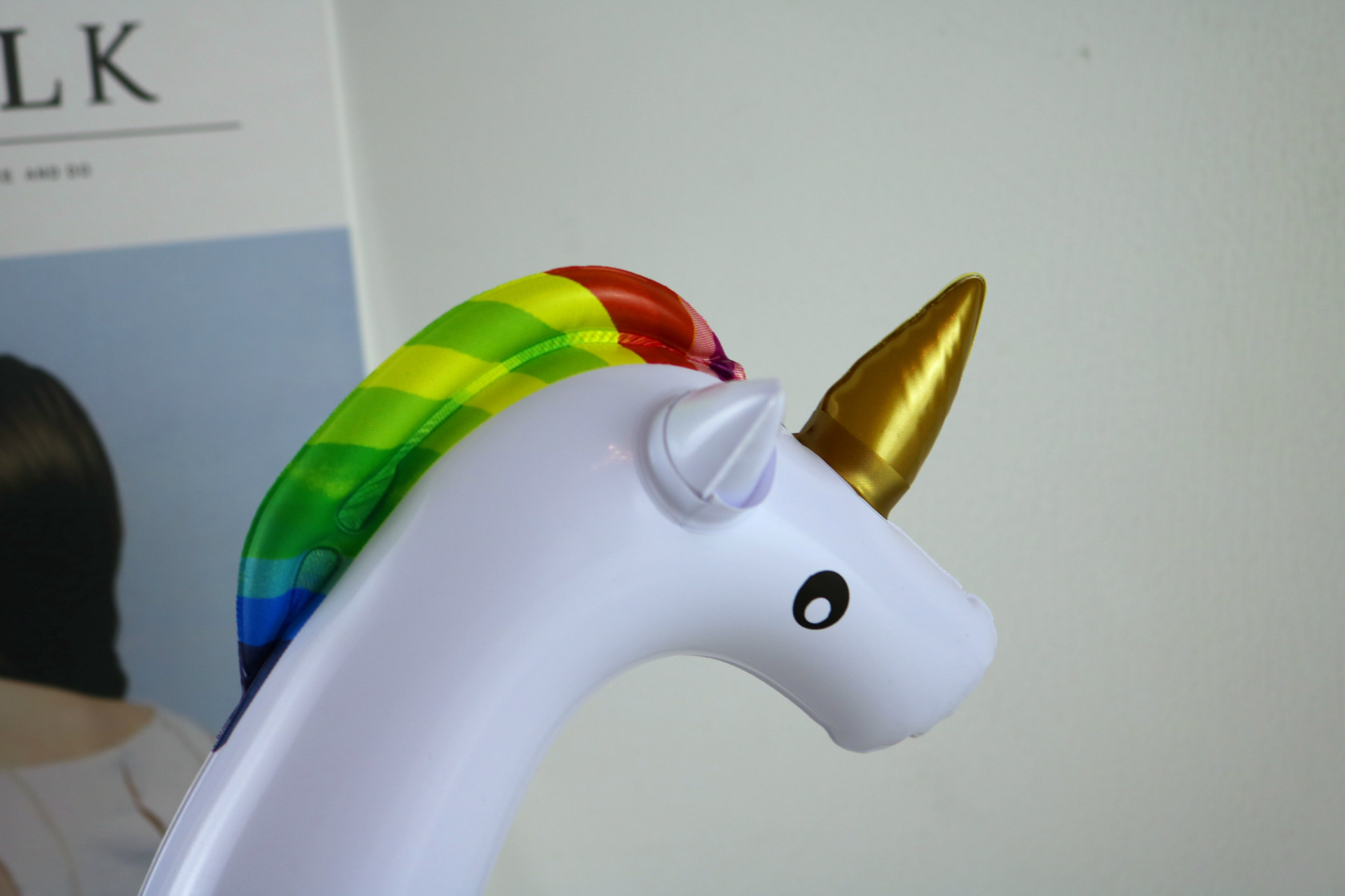Unicorn Cup-holders, inflatable water coaster floating drink cup-holders, are available from stock on Instagram